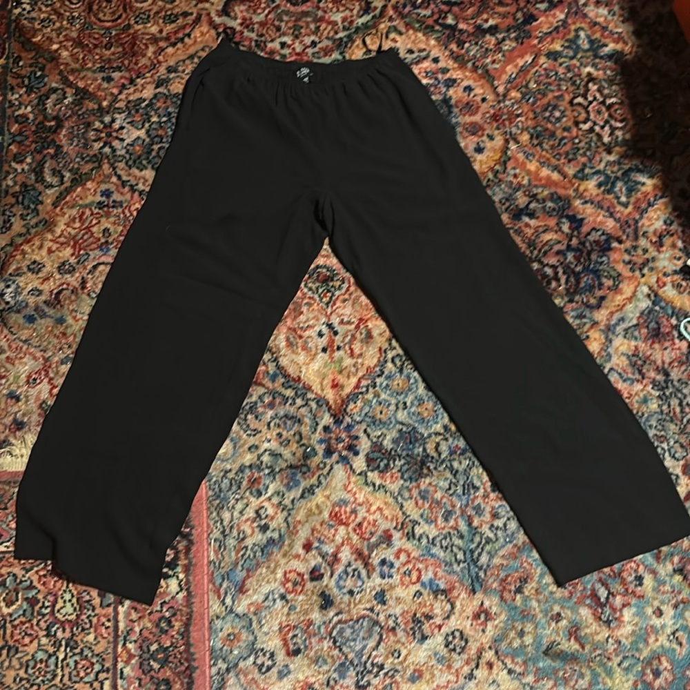 Eileen Fischer Black pants petite small